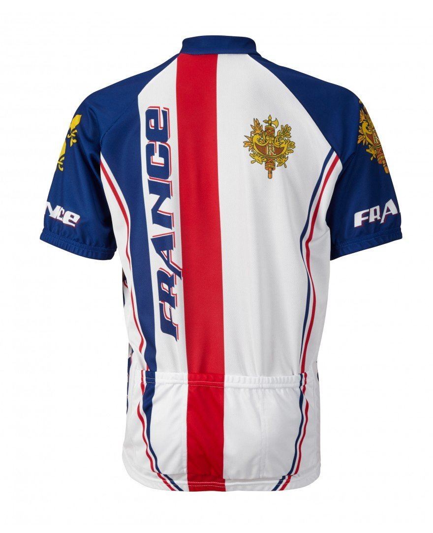 France Men’s Cycling Jersey (S, M, L, XL, 2XL, 3XL)