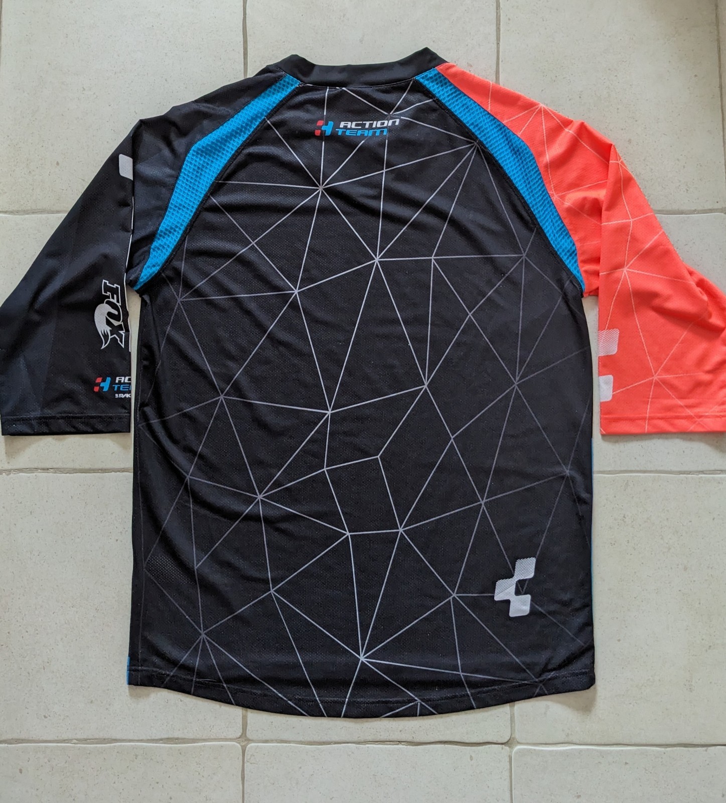 Cube Action Signature Cycling Jersey Round-Neck sleeve 3/4 size L