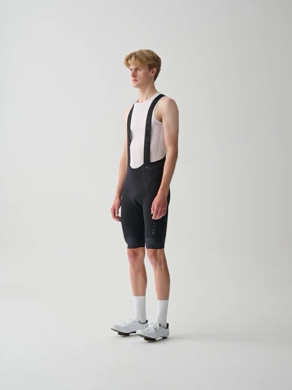 MAAP Men’s Pro Bib 2.0 Size Large In Black – MSRP $355