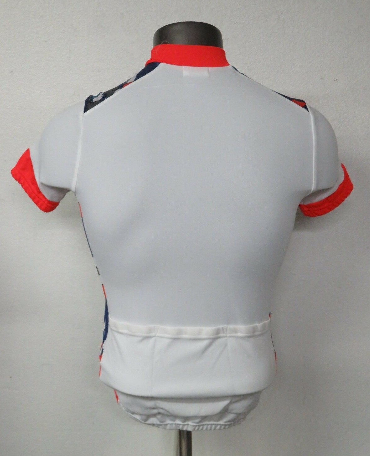 Pearl Izumi Short Sleeve Cycling Jersey Polyester Size 10 1/2 Zip Vintage Retro