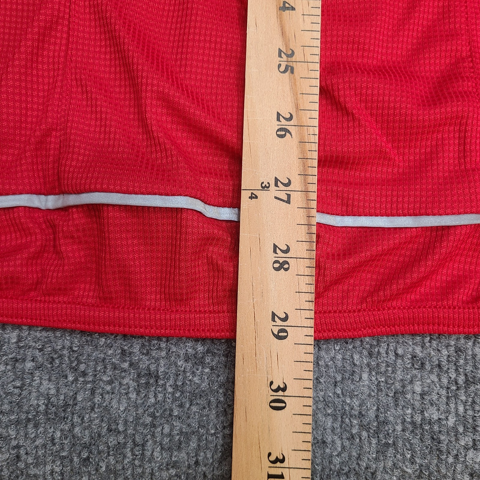 Performance Shirt Mens Large 2XL XXL Red Gray Zip SS Ultra Cycling Jersey New