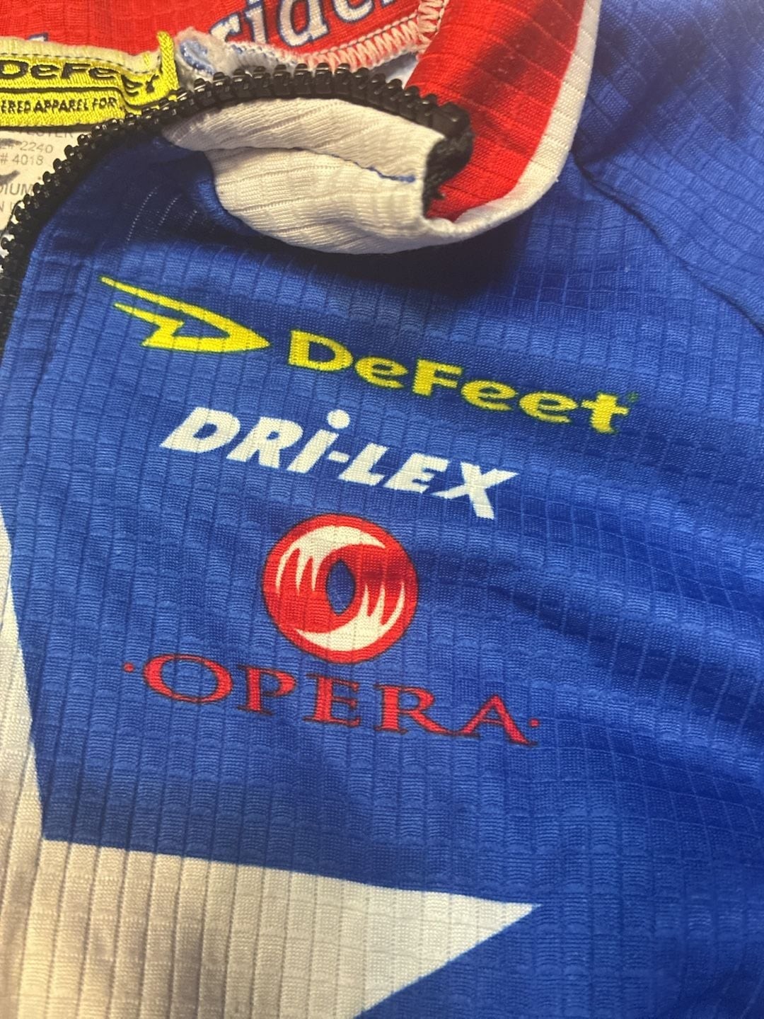 Vintage DeFeet USPS USA Cycling Long Sleeve Jersey Medium