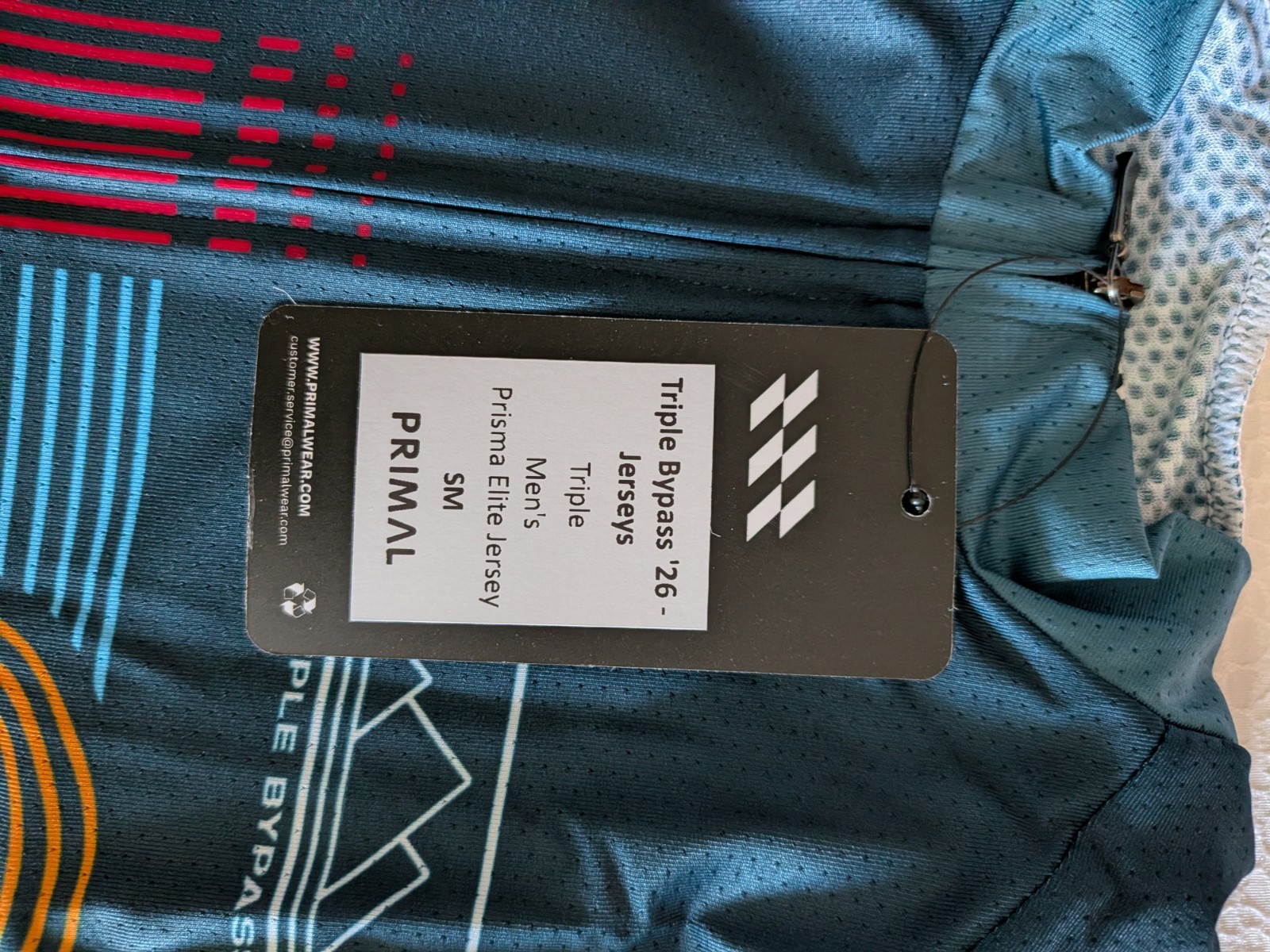 Primal Cycling Jersey – Triple Bypass 2026 – Men’s Small