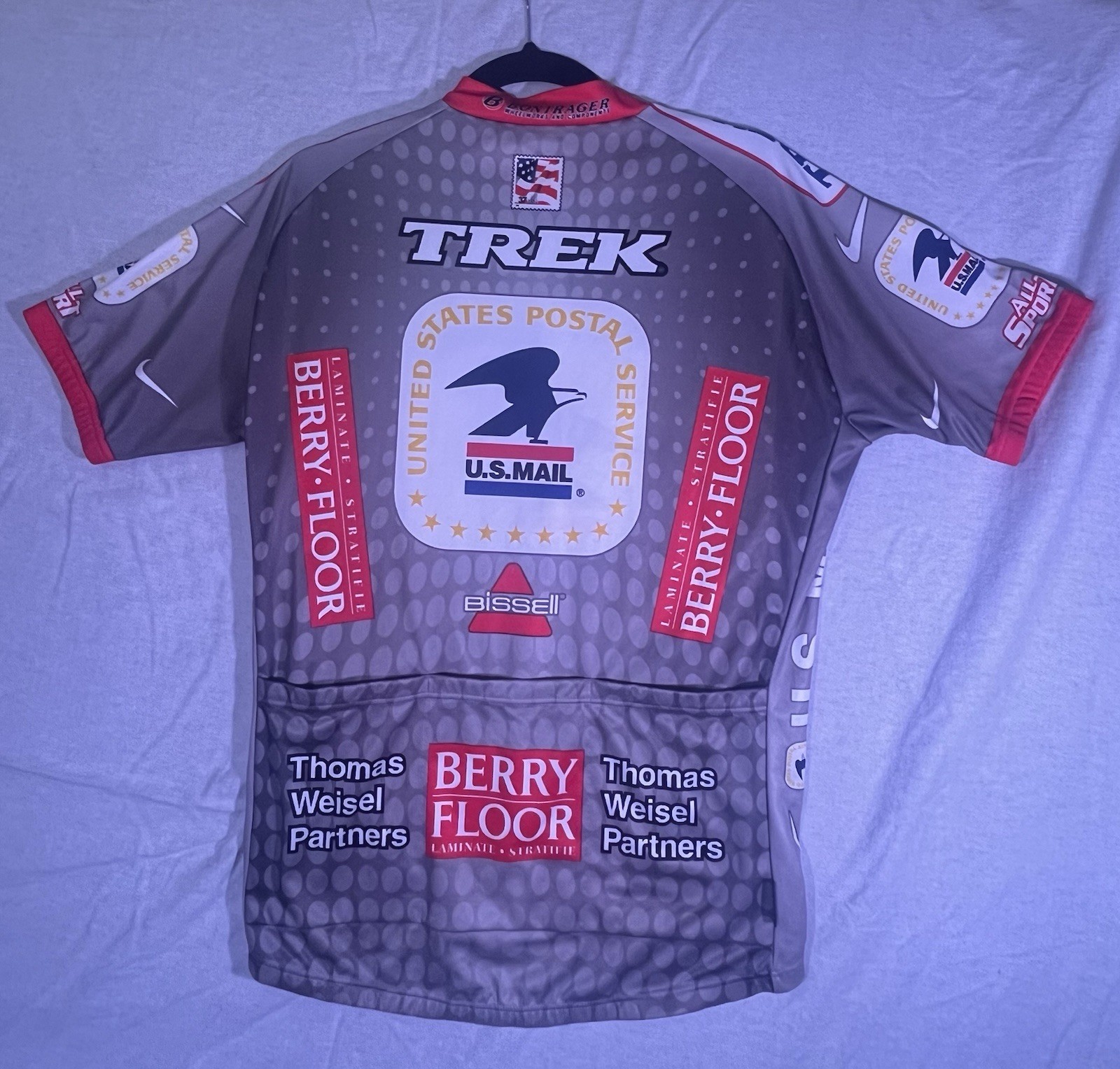 Nike 2003 USPS United States Postal Service Trek Limited Edition Cycling Jersey