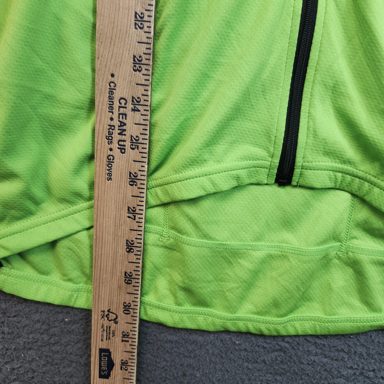 Louis Garneau Cycling Jersey Mens XL Full Zip Pockets Moisture Wicking Shirt