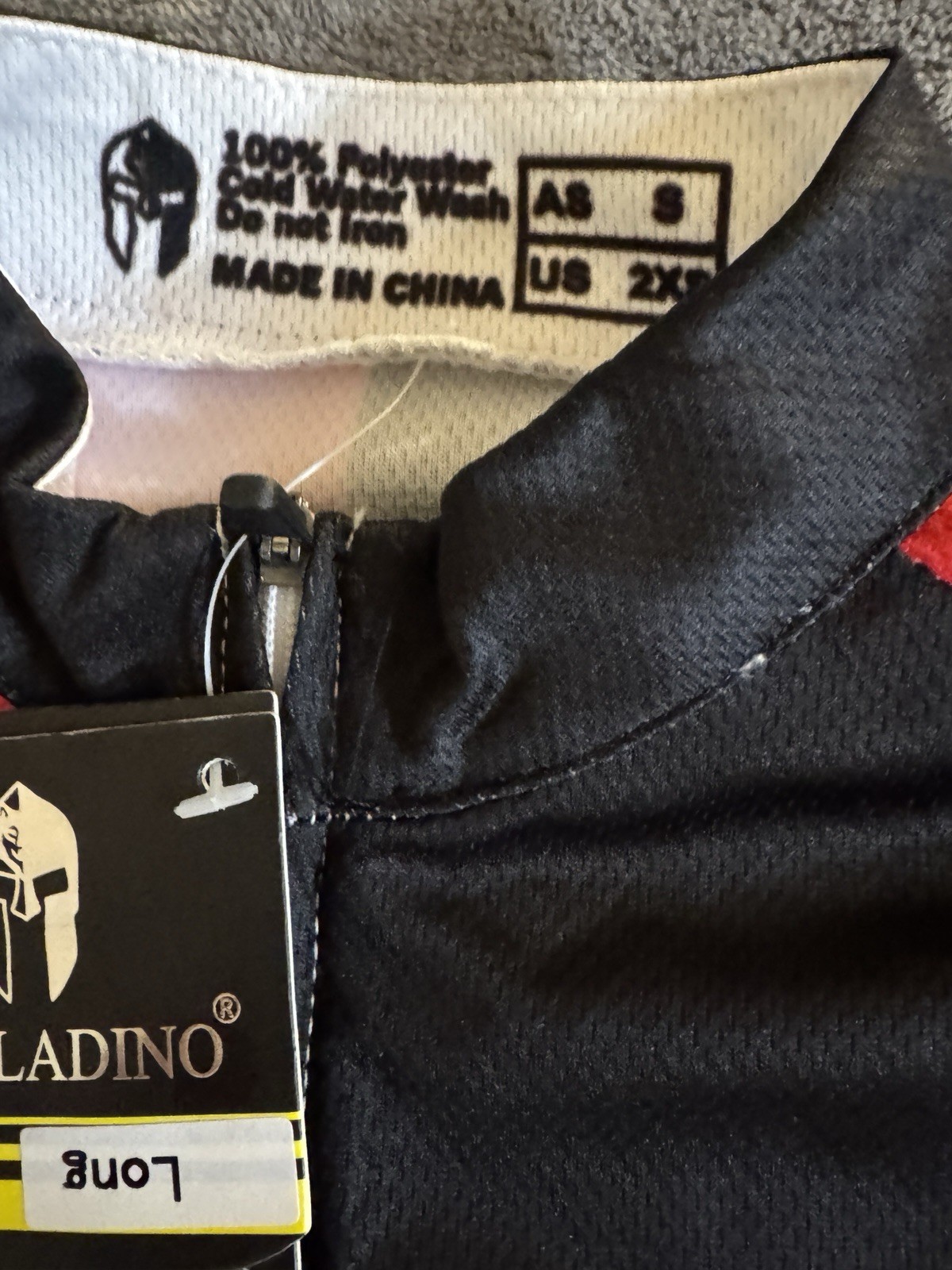 ilpaladino Cycling Jersey Red Size XXS Vibrant Red White And Blue Colors.