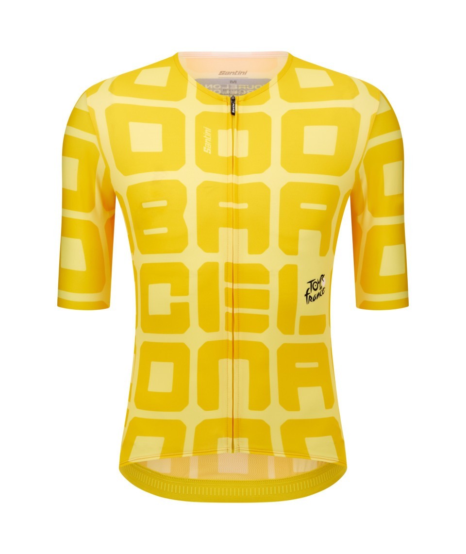 2026 TOUR DE FRANCE – GRAND DÉPART BARCELONE – JERSEY – by Santini