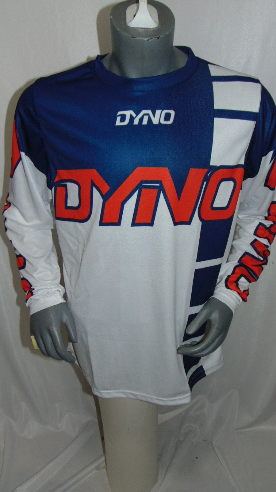 OLD SCHOOL BIKE JERSEY CLASSIC BMX JERSEY BIKE SHIRT DYNO RED BLUE XL RACE COOL
