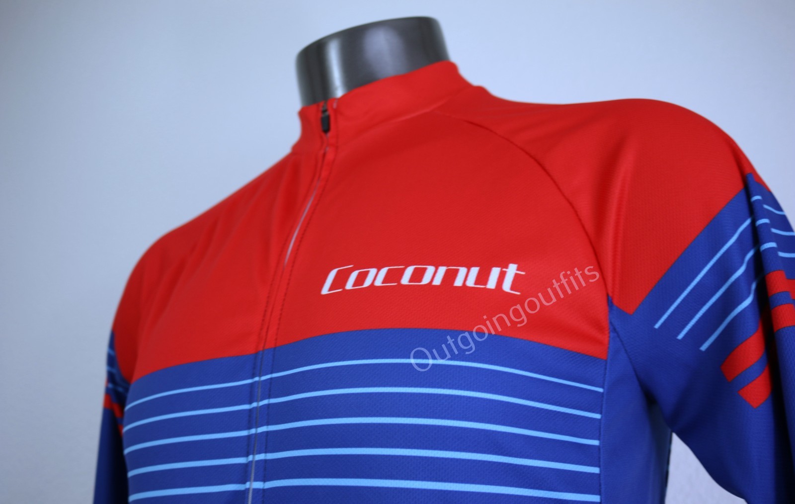 Coconut Cycling Women’s Long Sleeve Full Zipper Front Jersey Size M