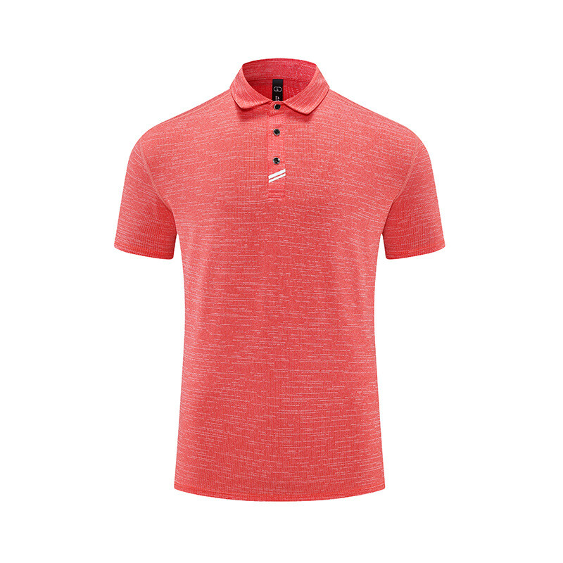 Men’s Sports Shirt Reflective Stripes Quick Dry Collar Various Colors Clothes