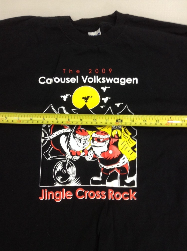 Gildan Jingle Cross Rock Long Sleeve Casual T Shirt Medium M (5617-70)