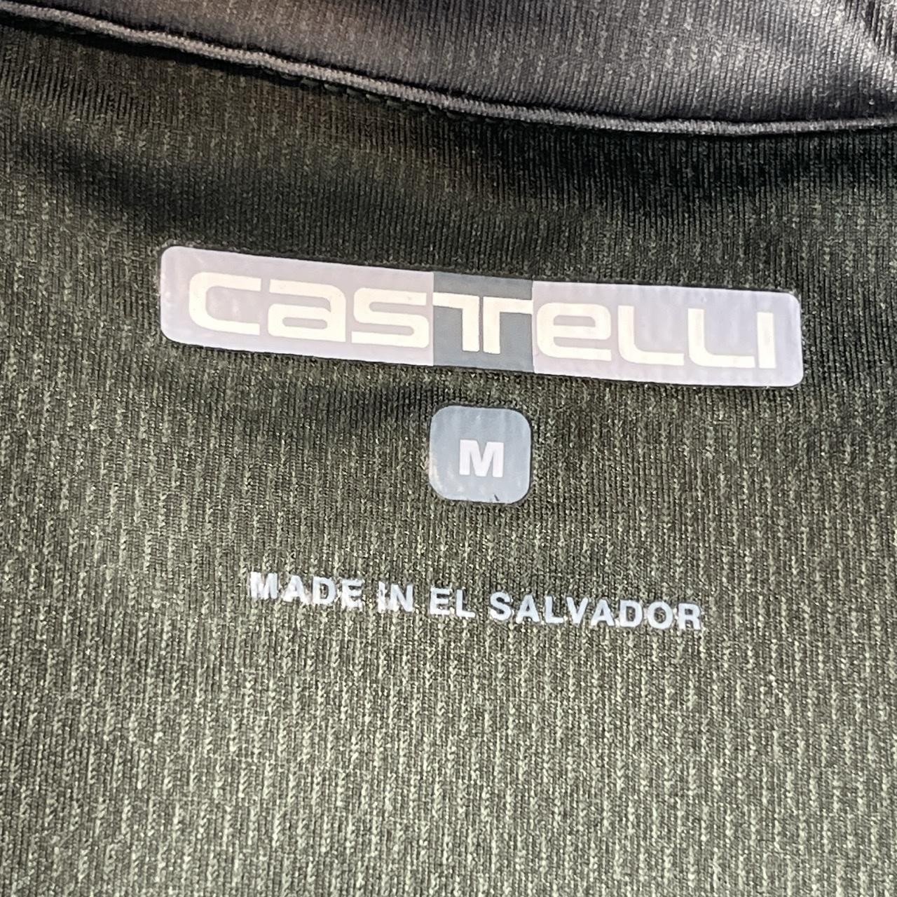 Castelli Pisa Mid Cycling Jersey Mens Small Green Lightweight Limited Edition
