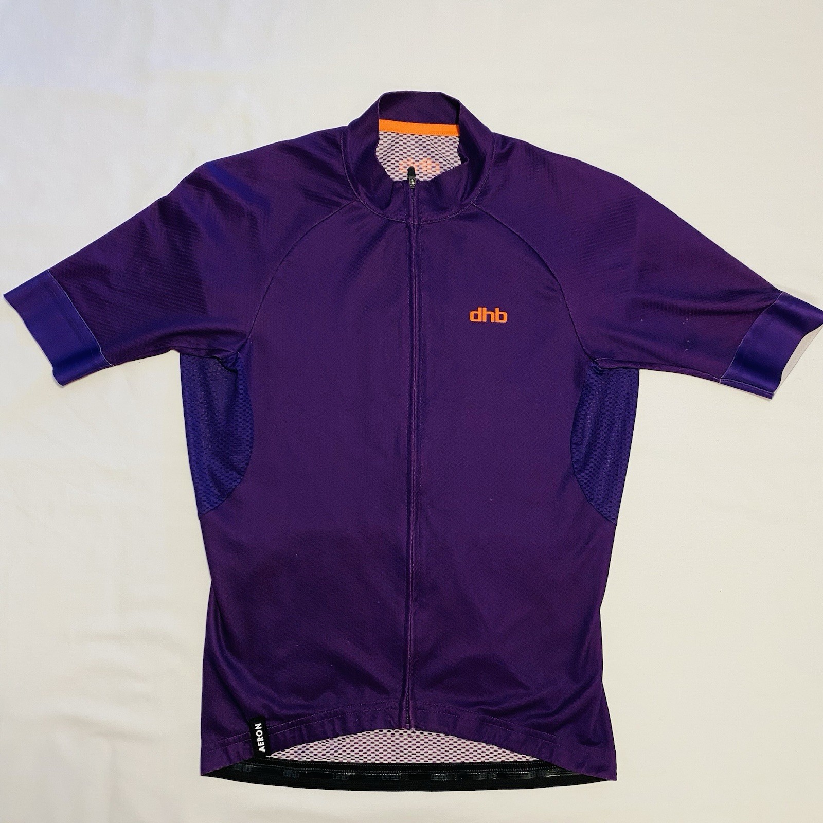 DHB Aeron Cycling Short Sleeve Summer Jersey X/Small Purple Full ZipFree Postage