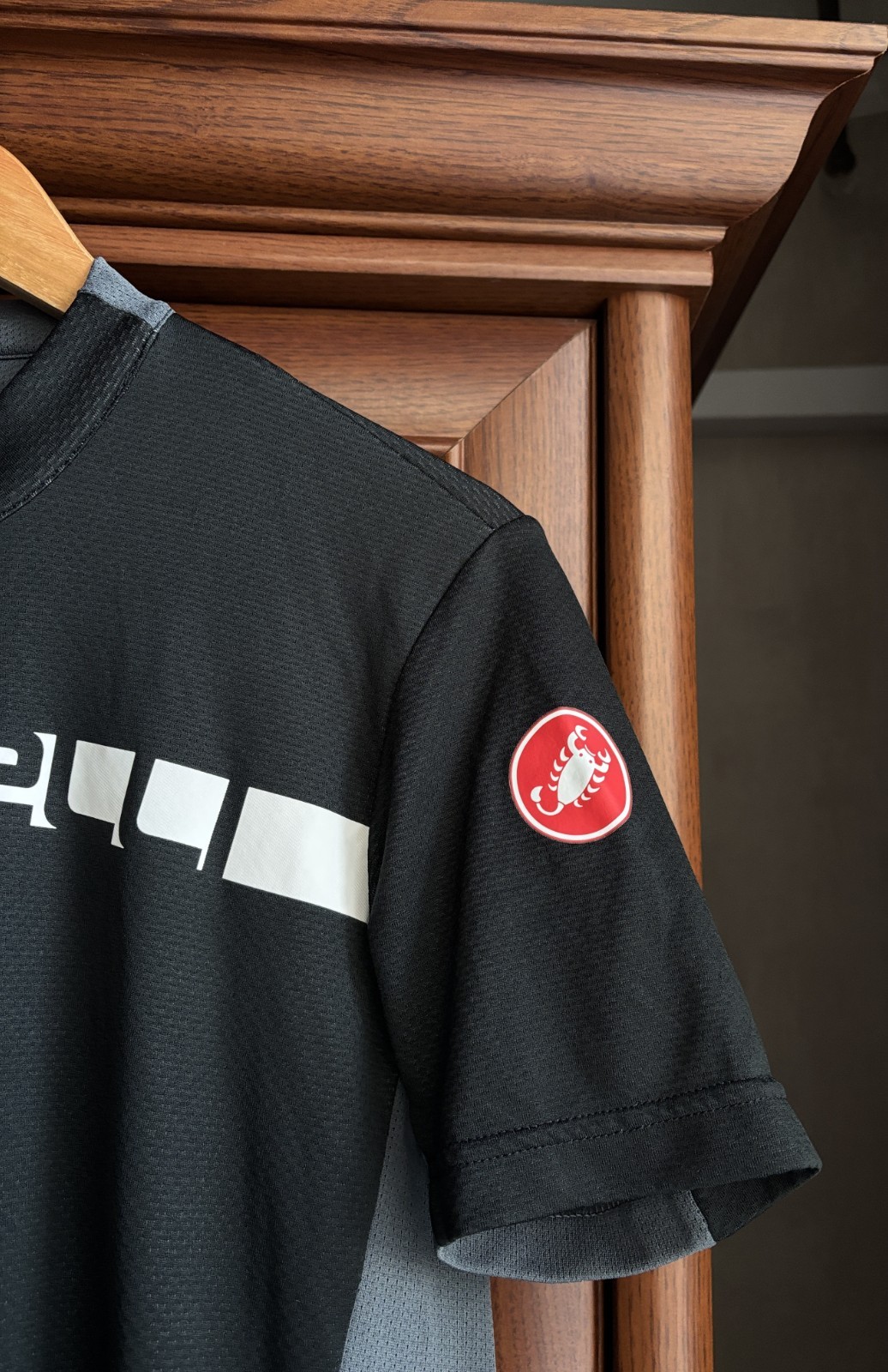 Men’s Castelli Cycling Jersey Full Zip Size XXL Short Sleeve Black / Gray