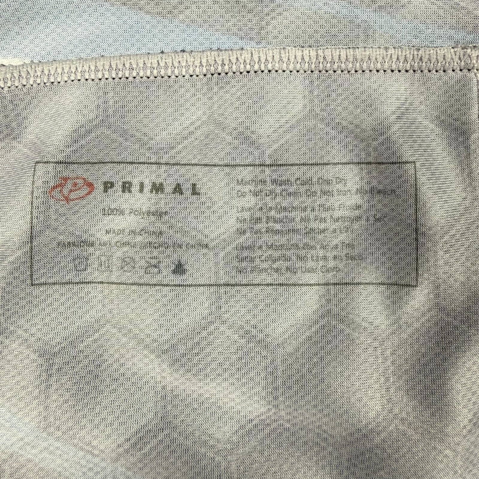 Primal Cycling Jersey Mens XL? 44″ Chest Multi Colorblock Performance Bicycle