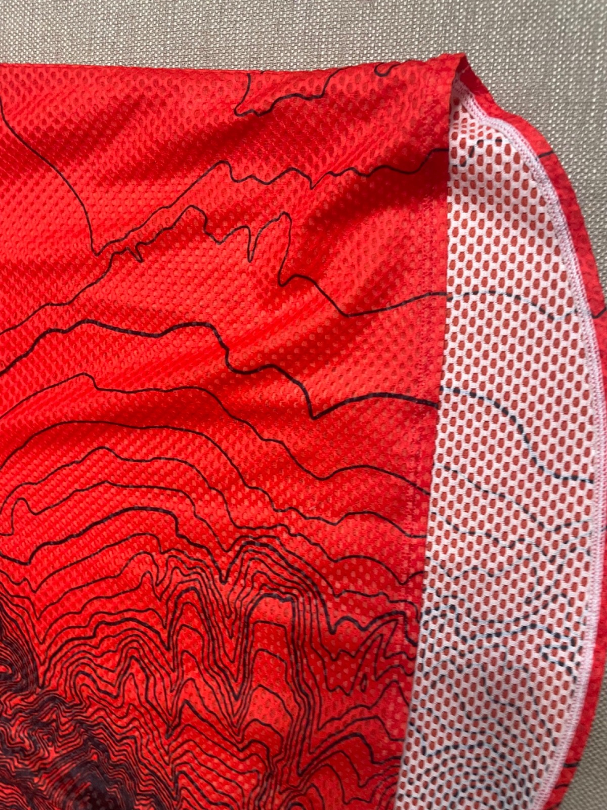 Pactimo 3XL Cycling Shirt red black sleeveless good condition