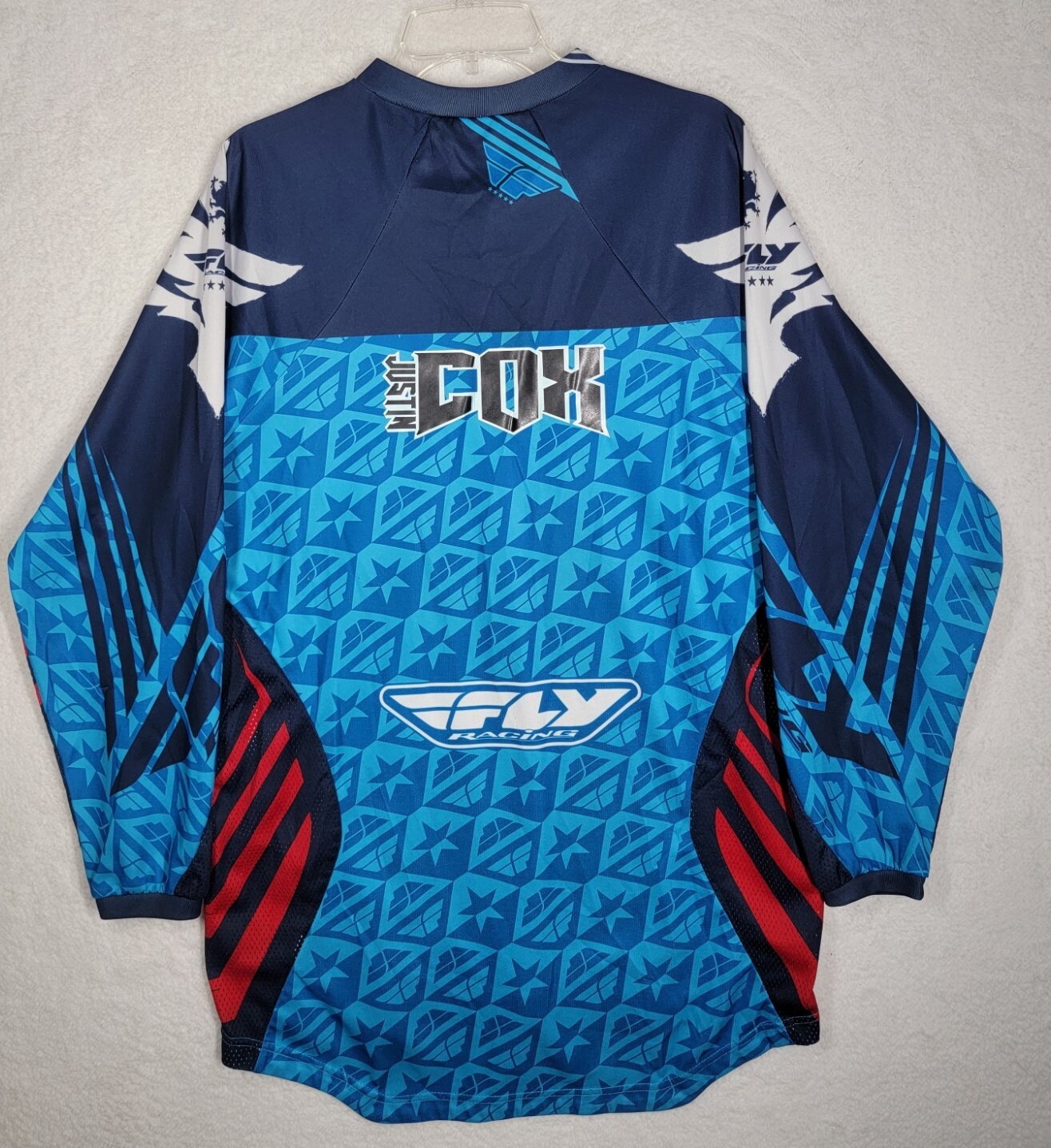 Fly Racing Kinetic Motocross Jersey Long Sleeve Shirt Men’s Size M