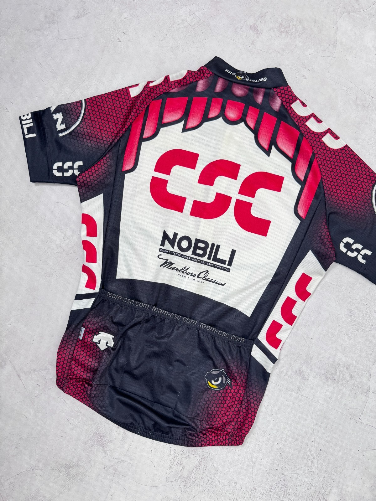 Descente CSC Skoda Man UCI 2006 Nobili Sis Cervelo Cycling Jersey size Small