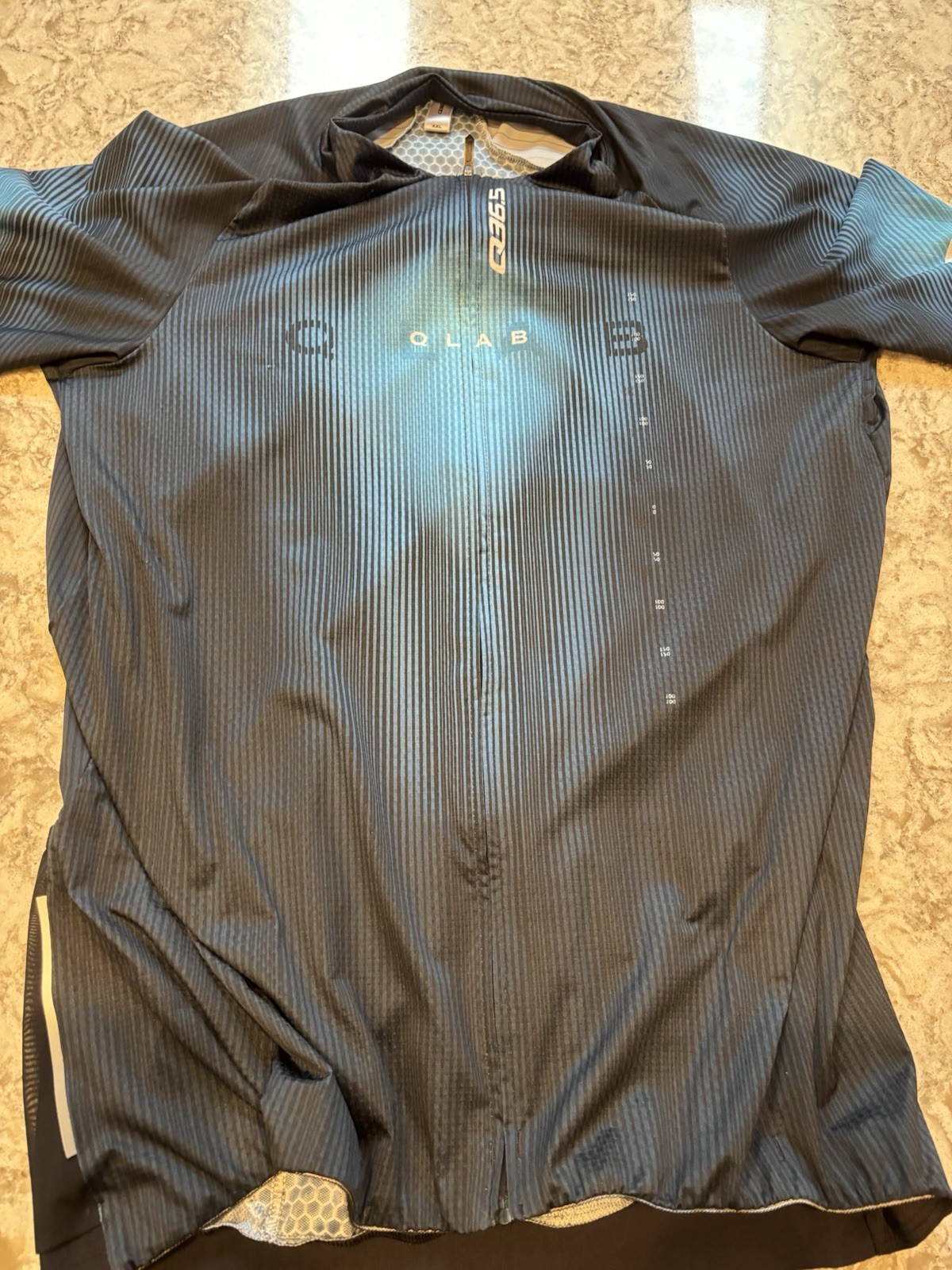 Q36.5 Gregarious Clima QLAB Cycling Jersey Men’s XXL Nautical Blue