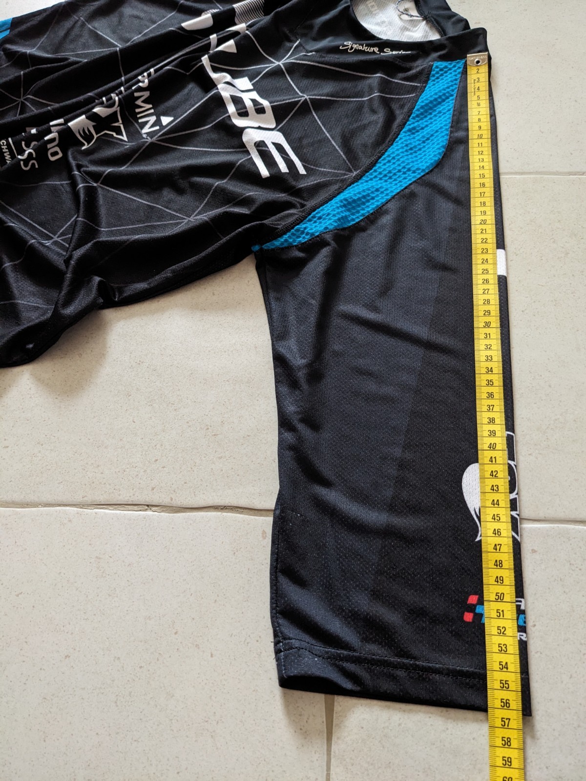 Cube Action Signature Cycling Jersey Round-Neck sleeve 3/4 size L