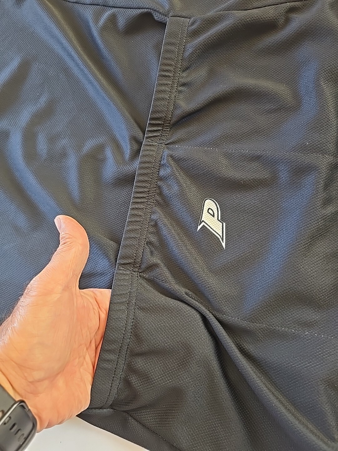 Vintage Pink Floyd Primal Racing Jersey 3/4 Zip Size L Back Storage Pockets