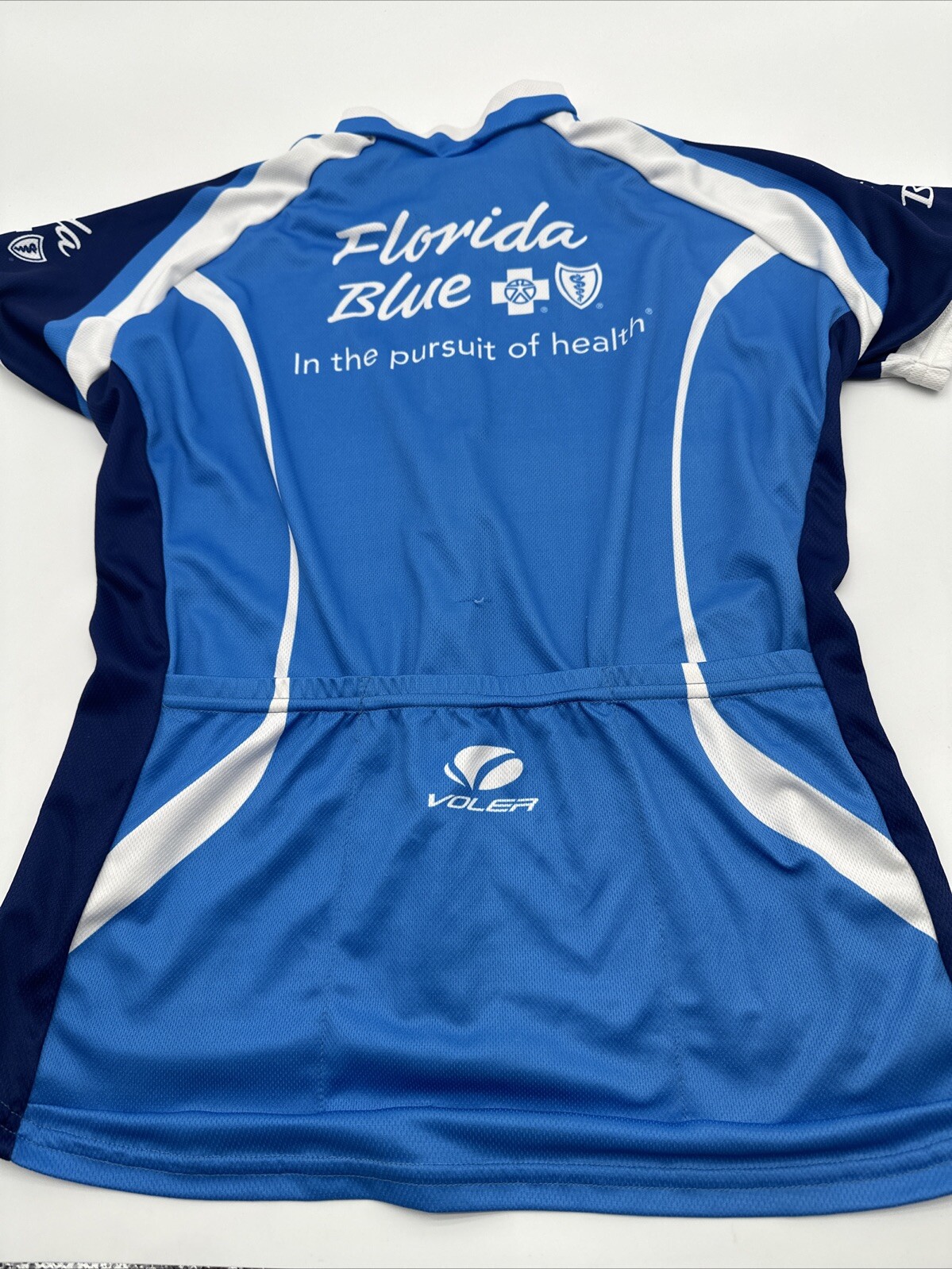 Volea Biking Jersey Women Large Graphic Print AOP Full Zip..#15065