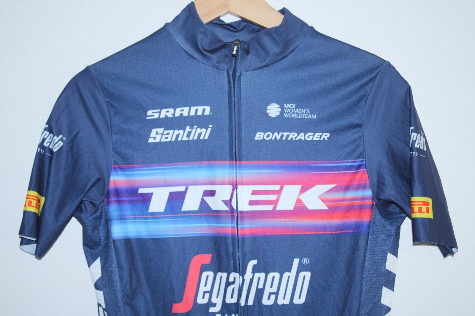 Trek Segafredo SMS Men’s Cycling Jersey Small 36″ Chest 22/25″ T2B Activewear CX