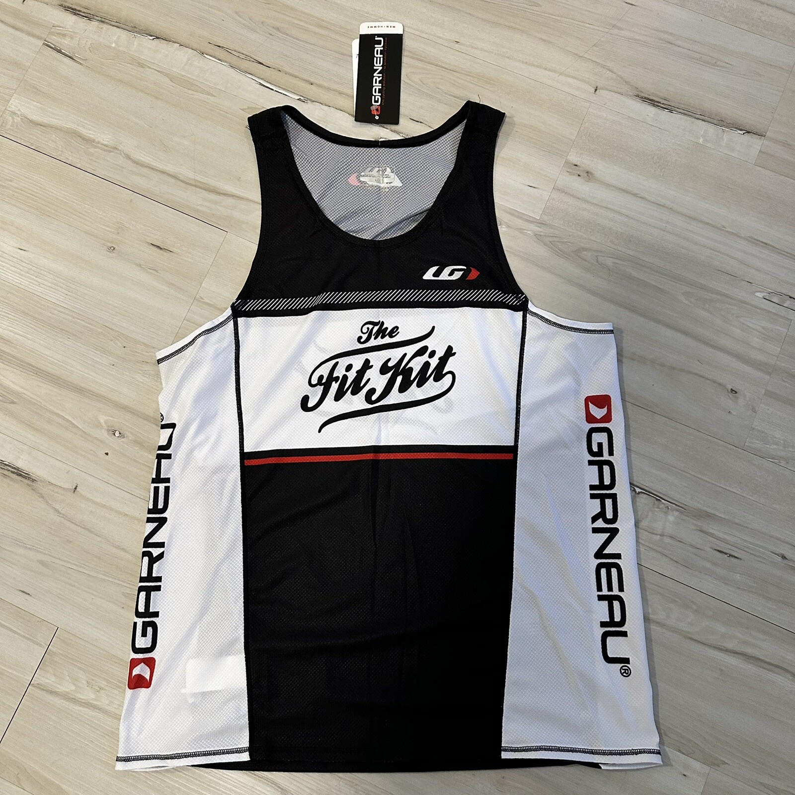 NWT! Louis Garneau Mens Sz XL BSinglet Tank Top Cycling Jersey Extra Large