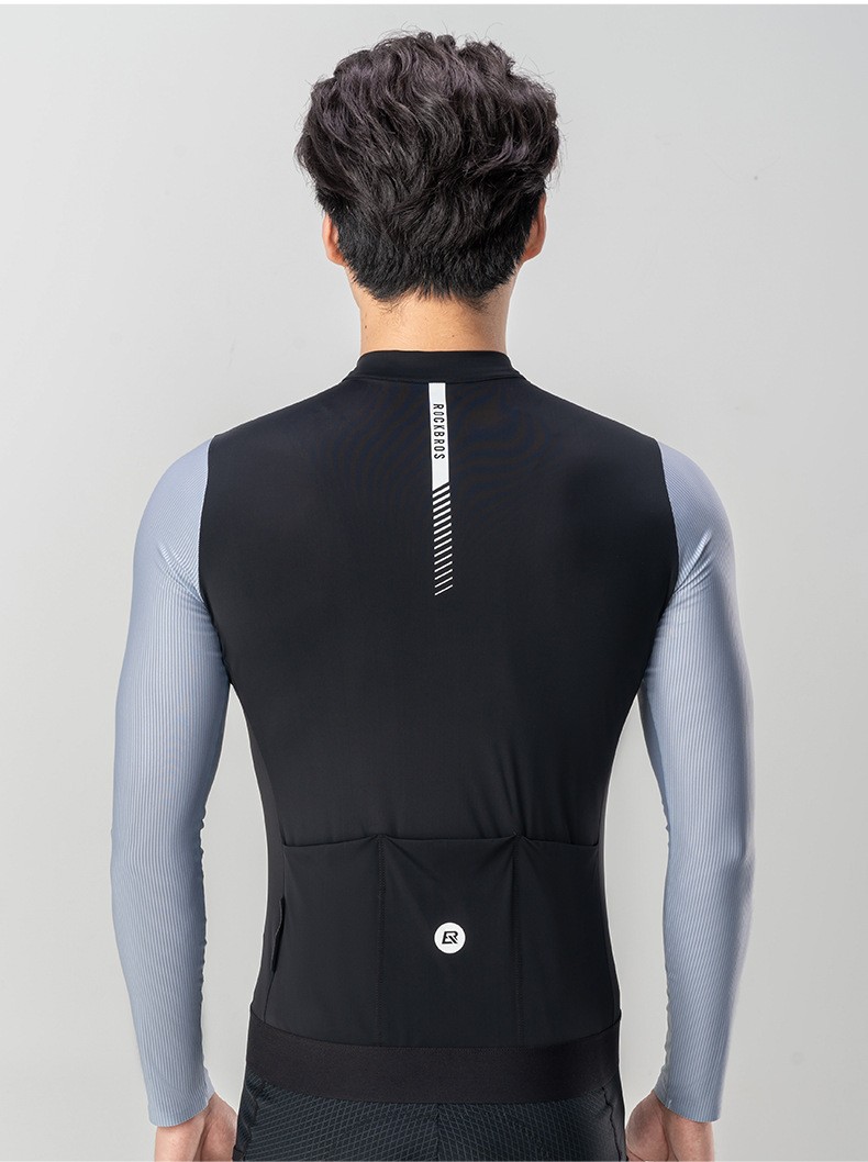 ROCKBROS Summer Mtb Road Bike Jersey Clothing Long Sleeves Breathable Jersey