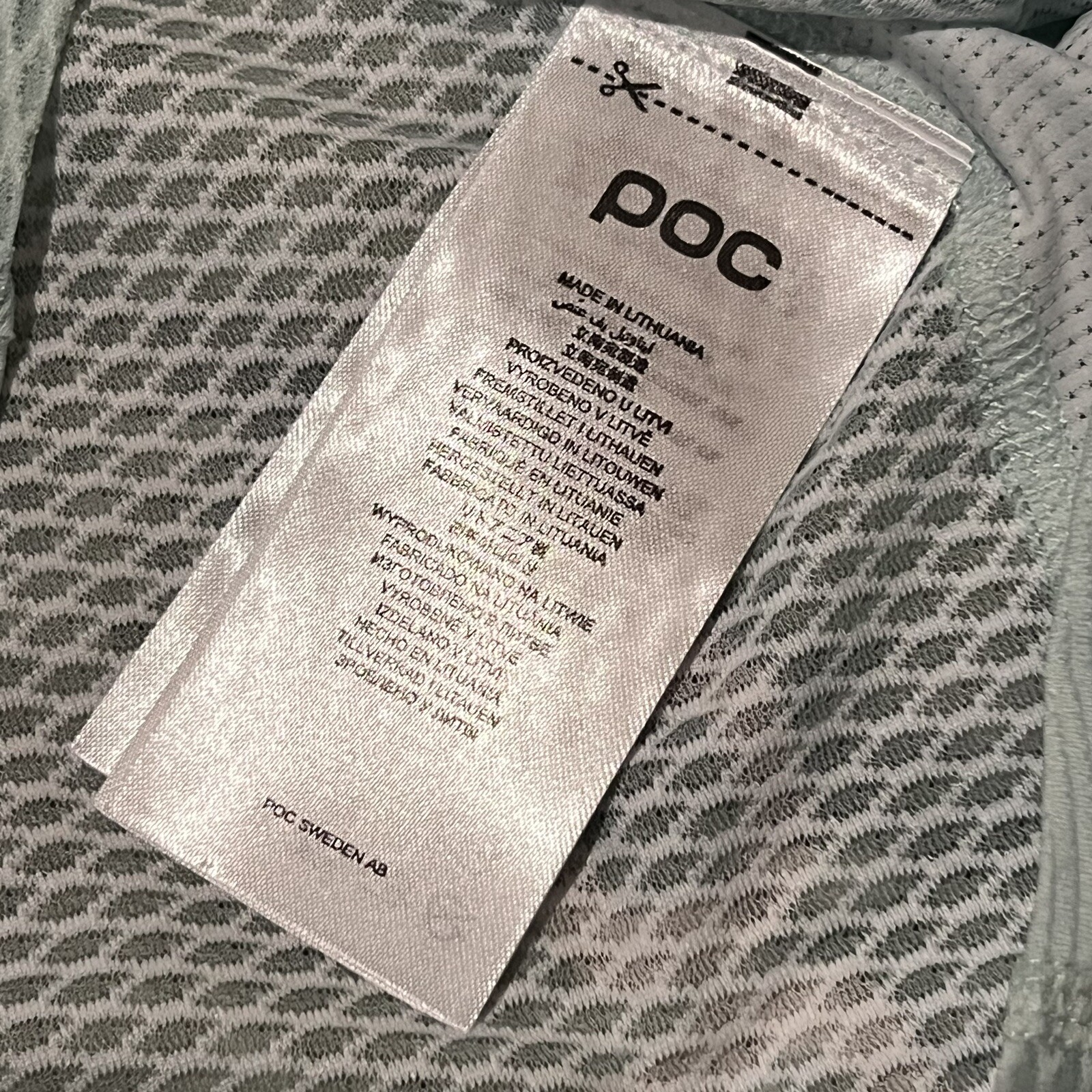 POC Cycling Essential Layer Long Sleeve Jersey Apophyllite Green XS Men NEW NWT