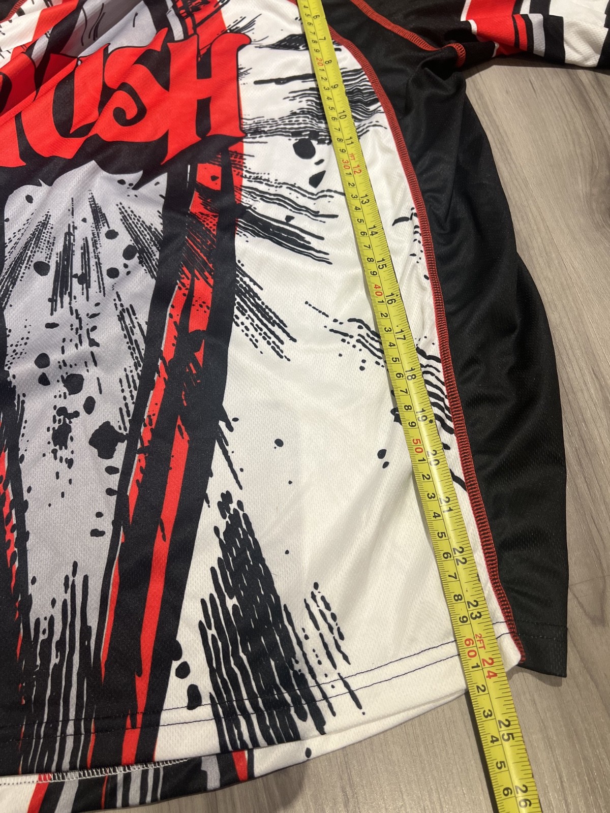 RUSH Cycling bicycle Jersey debut album art Bike Riding Jersey Men’s XL band