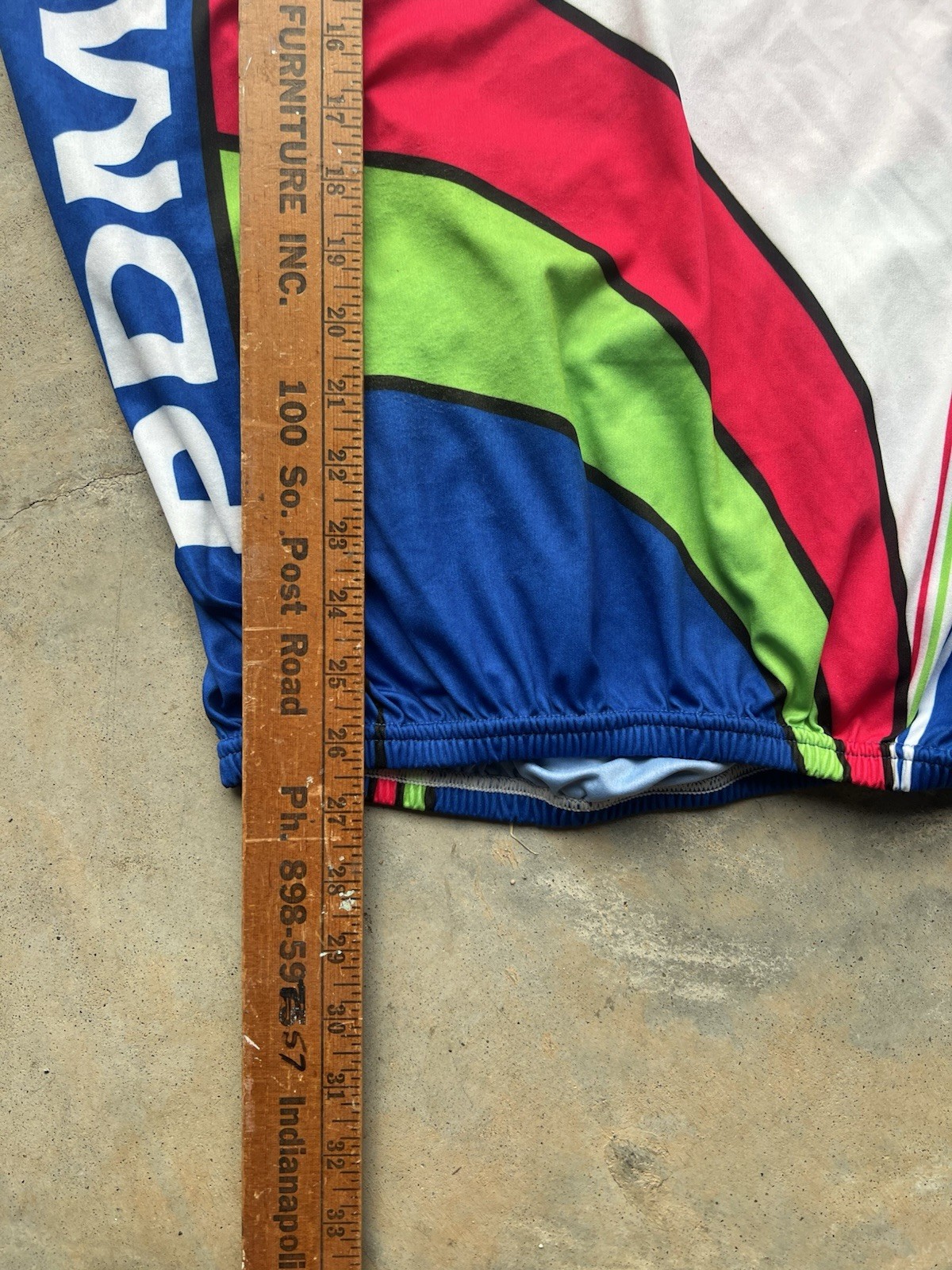 ULTIMA Cycle Bike Bicycle VINTAGE JERSEY Shirt Size XLARGE Poly RUDY PROJECT