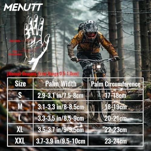 Motocross Motorcycle Dirt Bike Mexico Gloves Motorbike Riding Bike X-Large Red