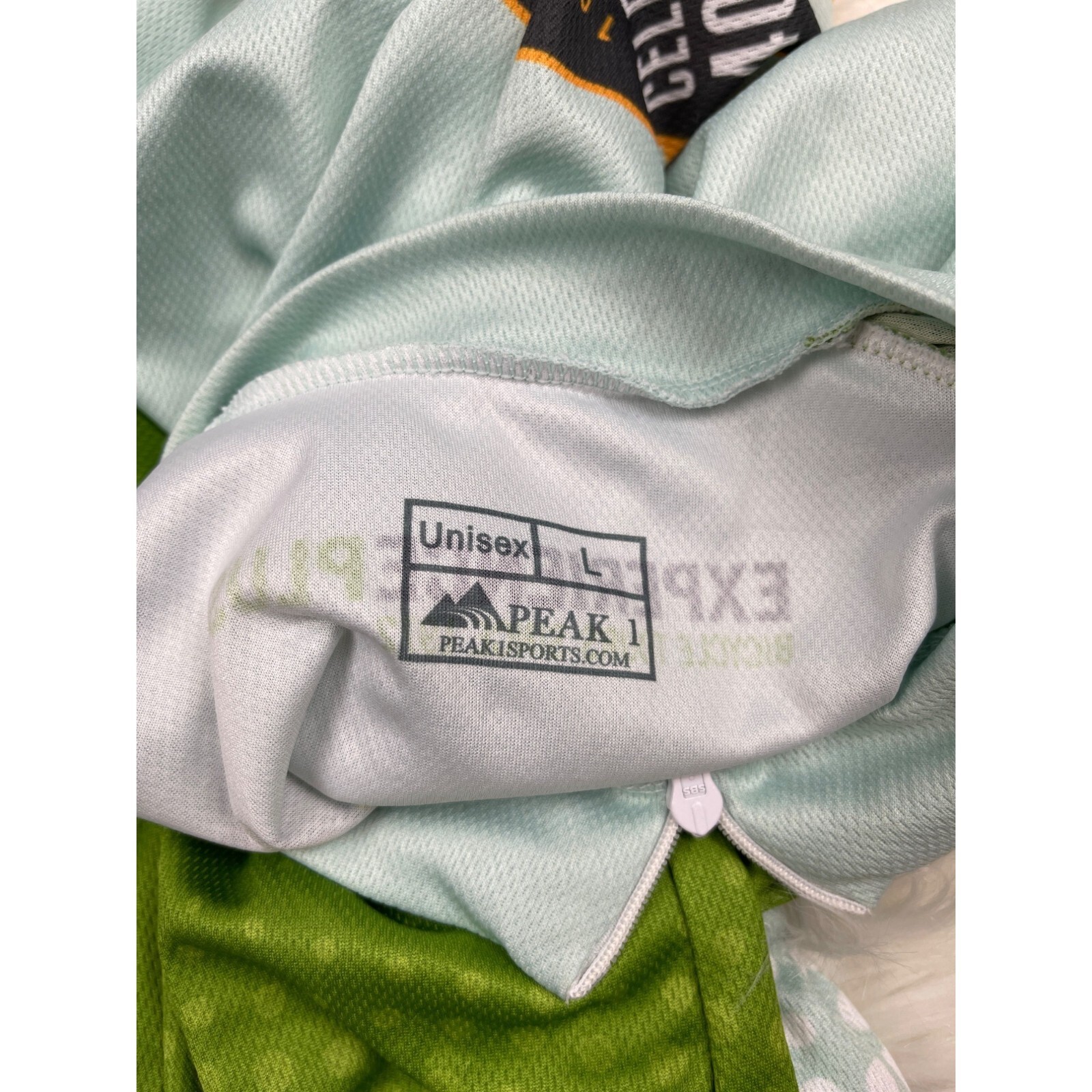 Peak 1 Experience Plus Cycling Jersey Size Large Gently Used Condition