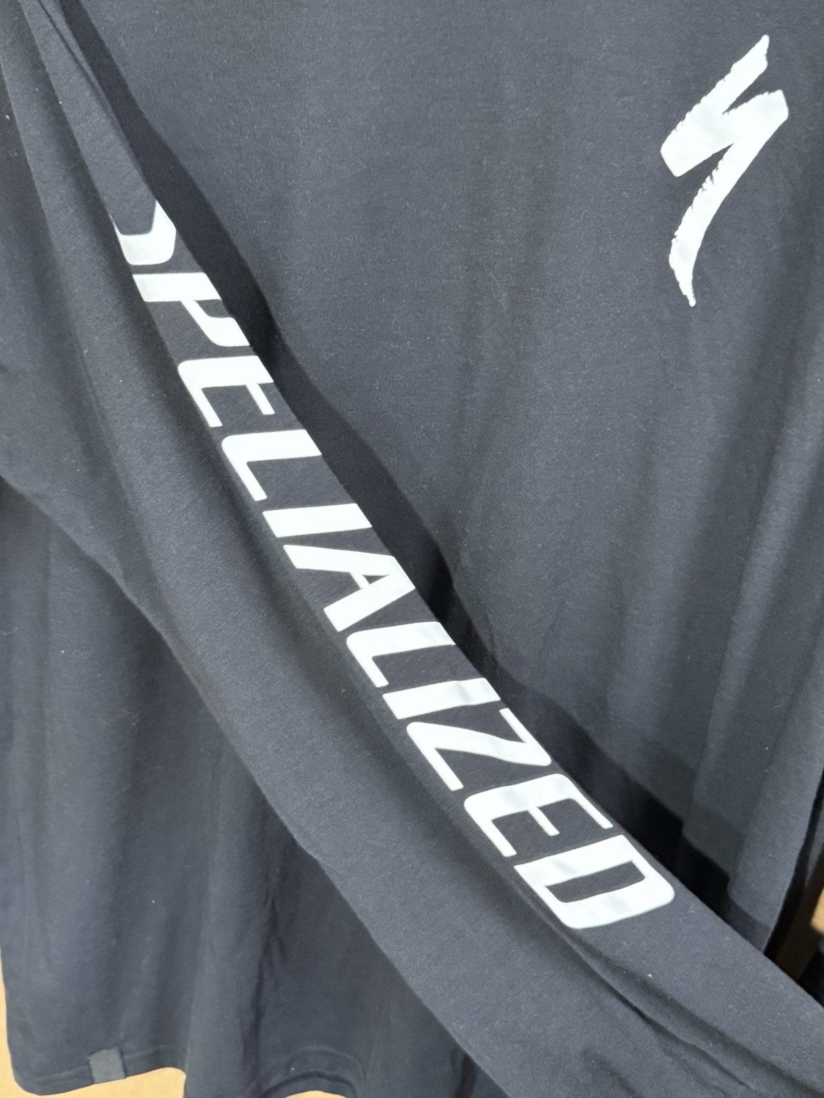 Specialized Men’s S-Logo Long Sleeve T-Shirt Size XL Black Mountain Road Tee