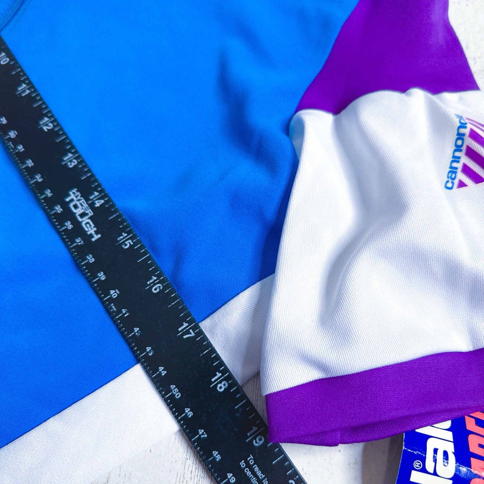Vintage Cannondale Cycling Jersey Purple Blue Shirt Cycle Medium USA 90s NWT