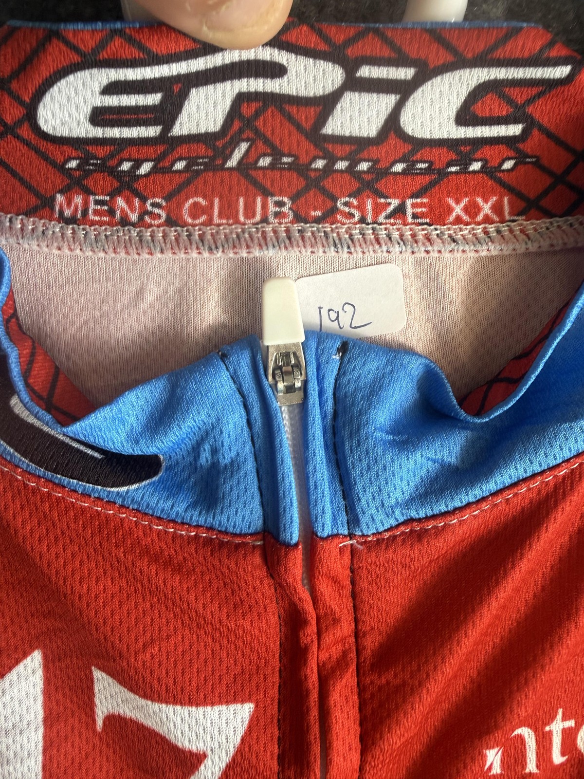 Epic Cycling Jersey Mens XXL Multicolor Cache Gran Fondo Full Zip Pockets Bike
