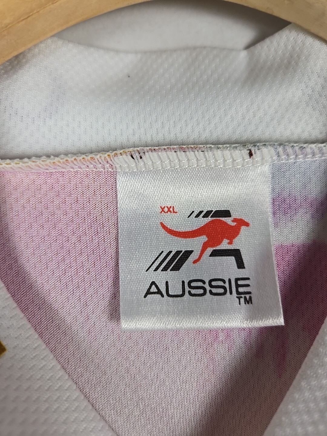 Vintage Aussie Graphic Cycling Shirt – Native Wolf Y2K 1999 – Men’s Size XXL