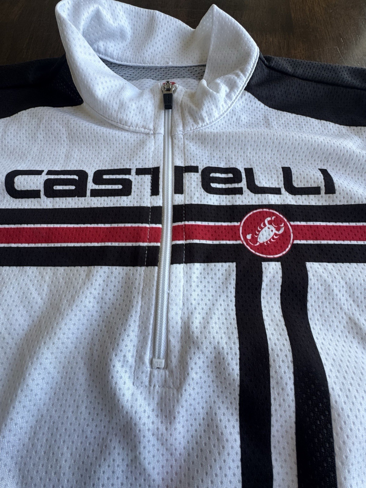 Castelli Short Sleeve Cycling Jersey Boys size L bike jersey