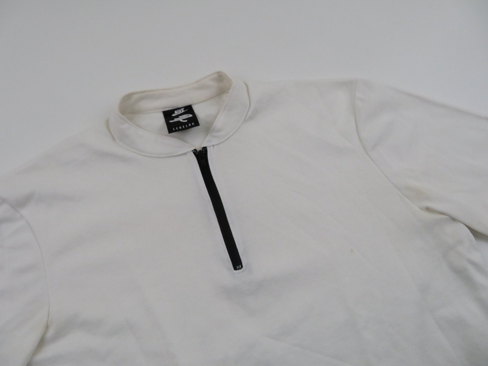 Vintage 90s Y2K Nike Echelon Swoosh Cycling Bike Jersey Mens Medium Made In USA