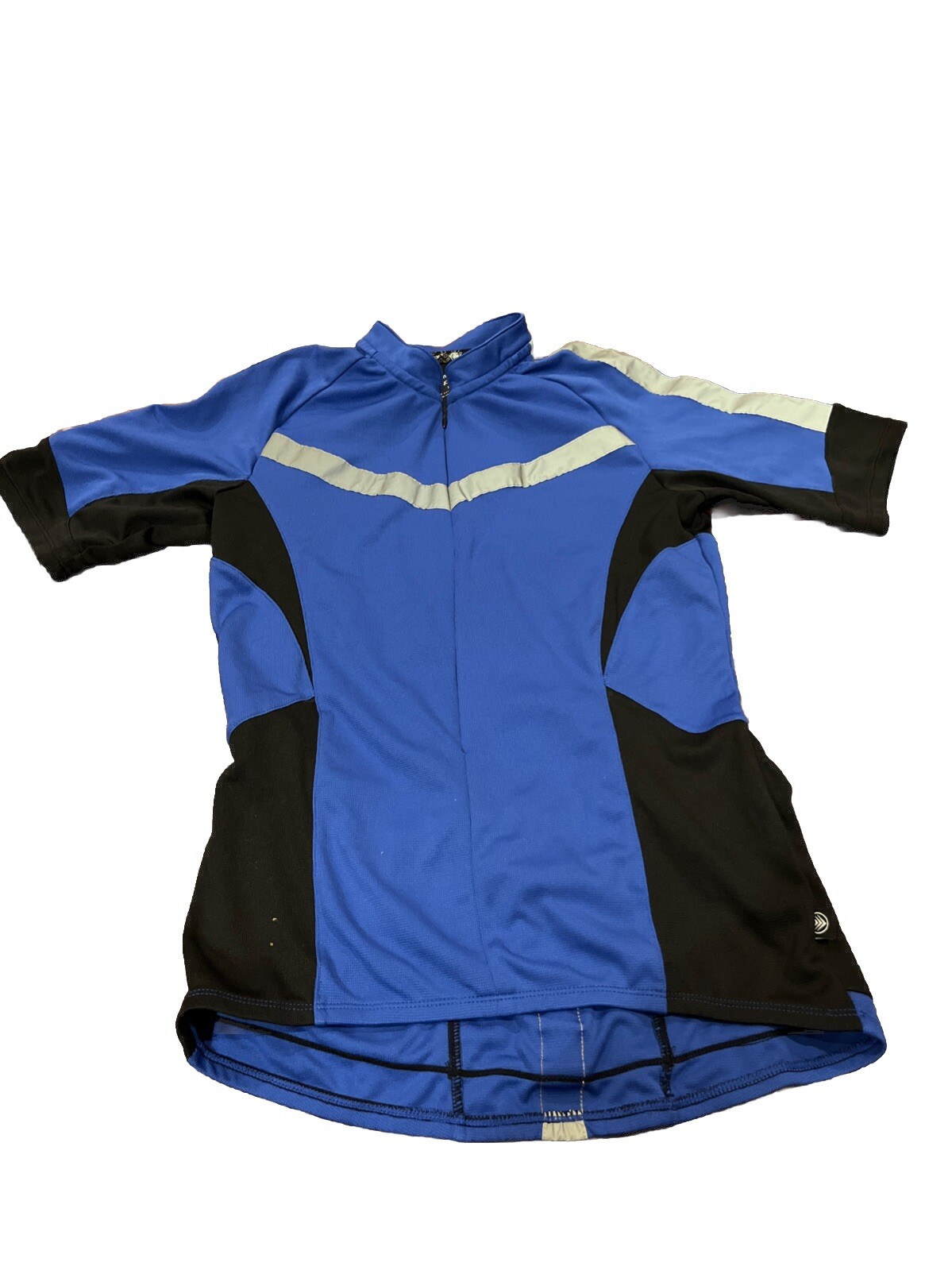 Aerotech Designs Men’s Short Sleeve Cycling Jersey Blue Racing Cycleware Sz S