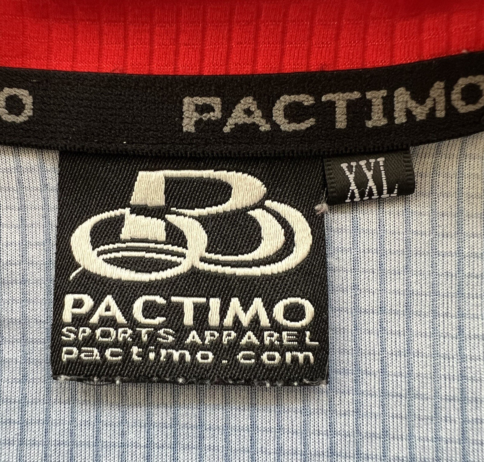 Pactimo Cycling Jersey Womens 2XL Swiss American Bikes Full Zip Short Sleeve
