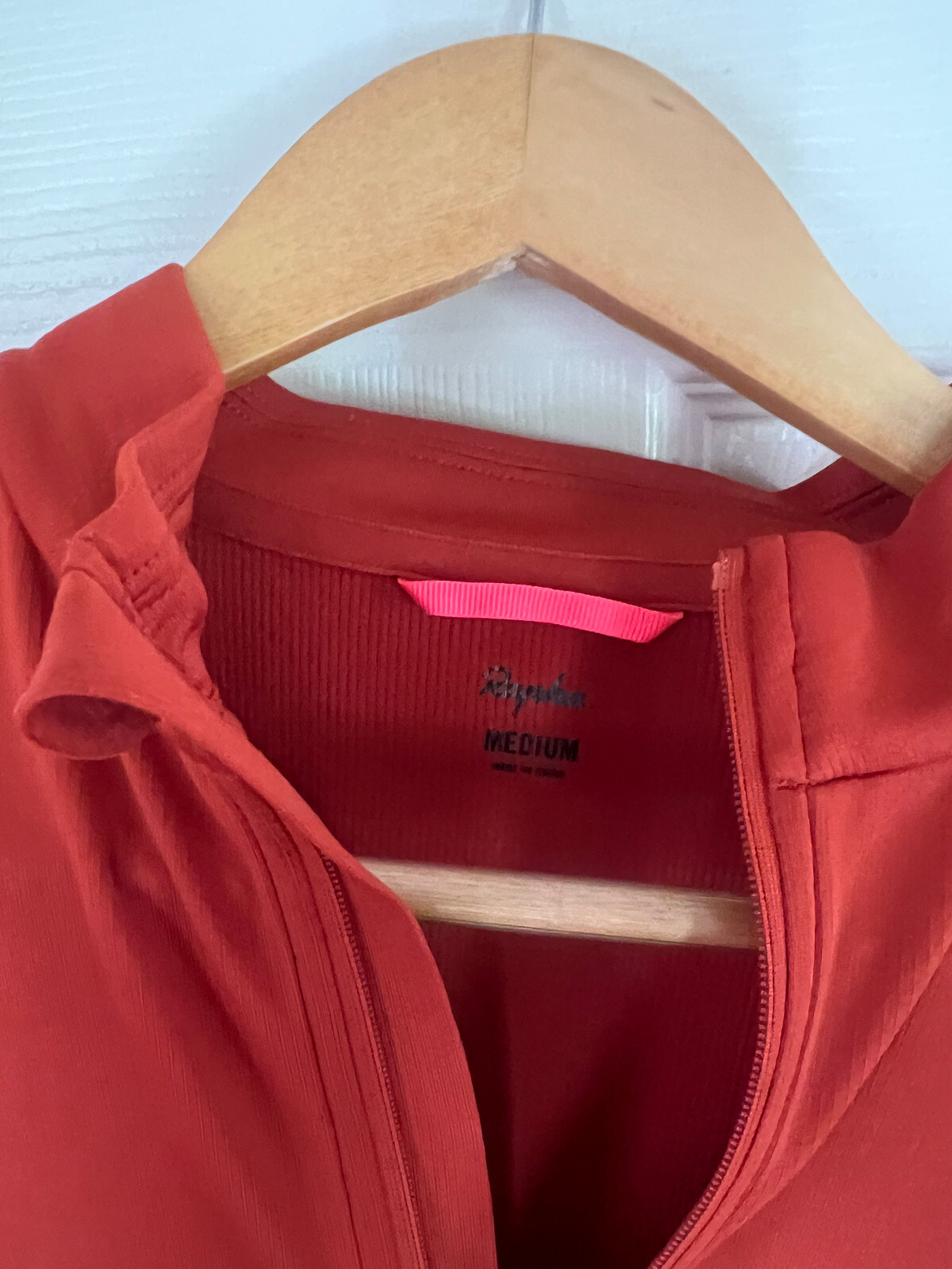Ralpha Men’s cycling BREVET jersey size M (burnt orange/maroon)
