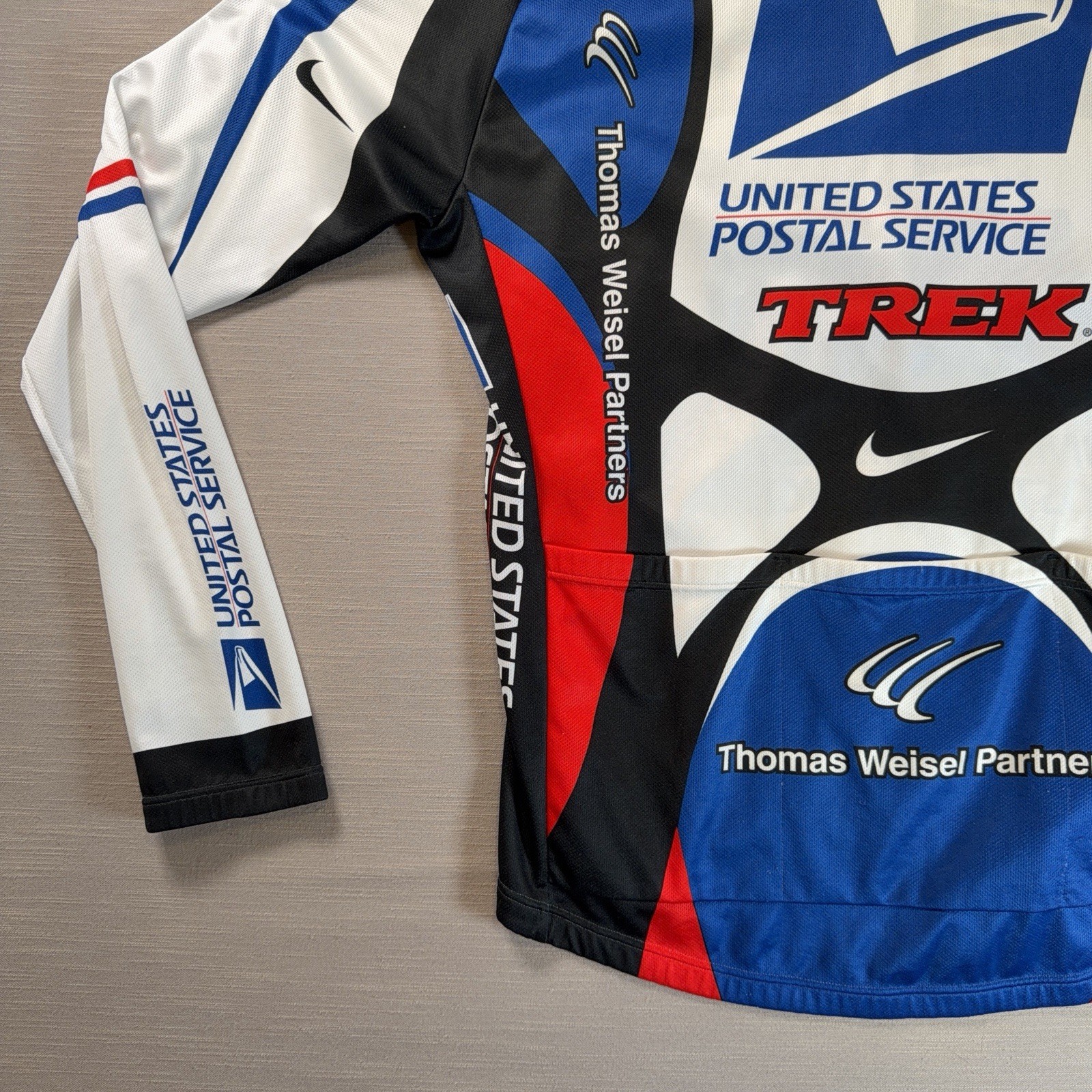 Men’s Cycling Shirt USPS USA Bridge TREK NIKE VISA XL 52