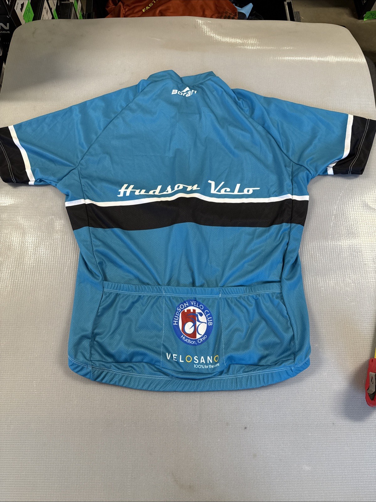 Borah Teamwear Men’s Pro Cycling Jersey 3XL XXXL (9433-E)