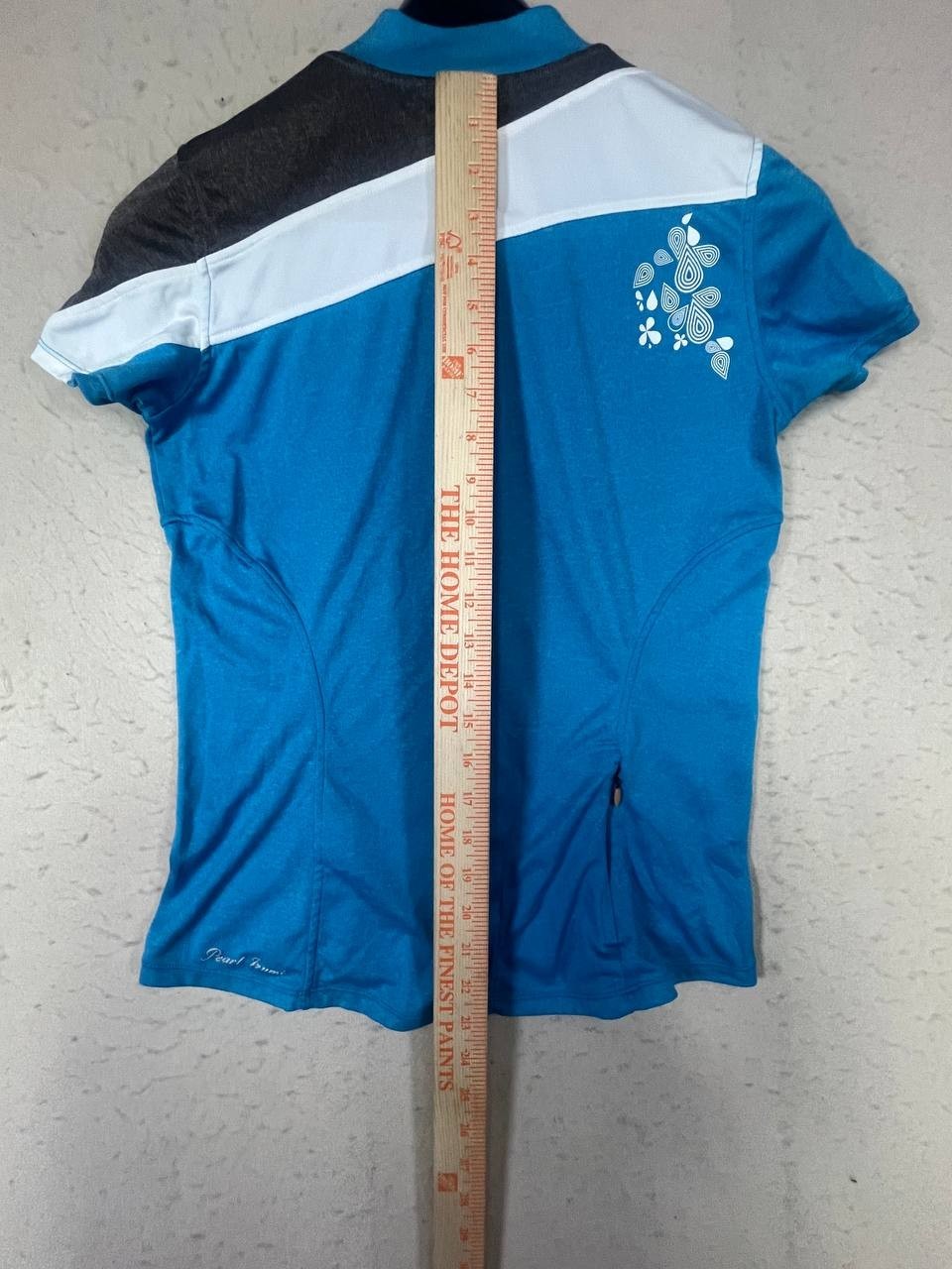 Pearl Izumi Women’s Cycling Jersey Medium Blue Full Zip Lightweight Pockets