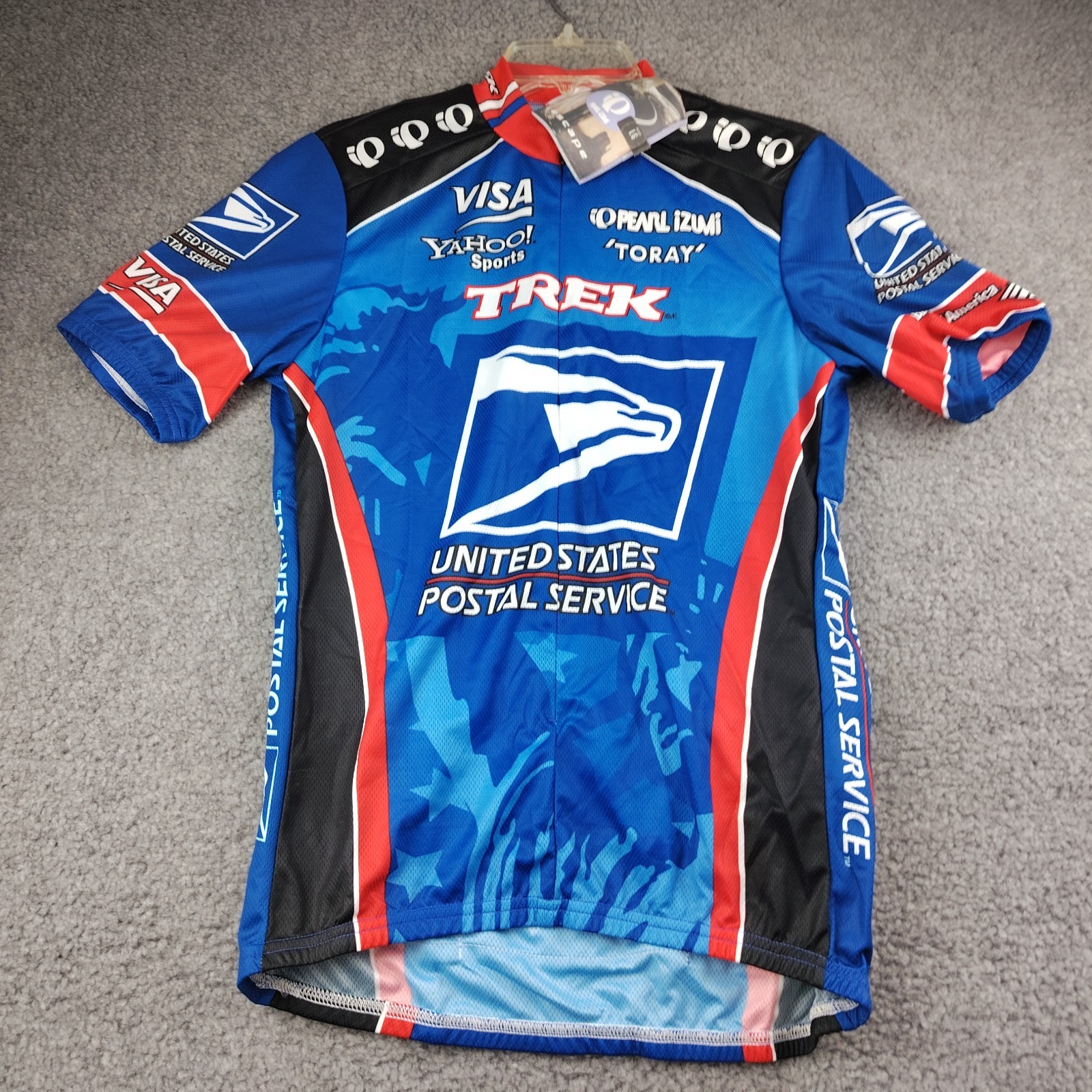 Pearl Izumi USPS cycling Trek jersey Size Large Mens Lance Armstrong NWT