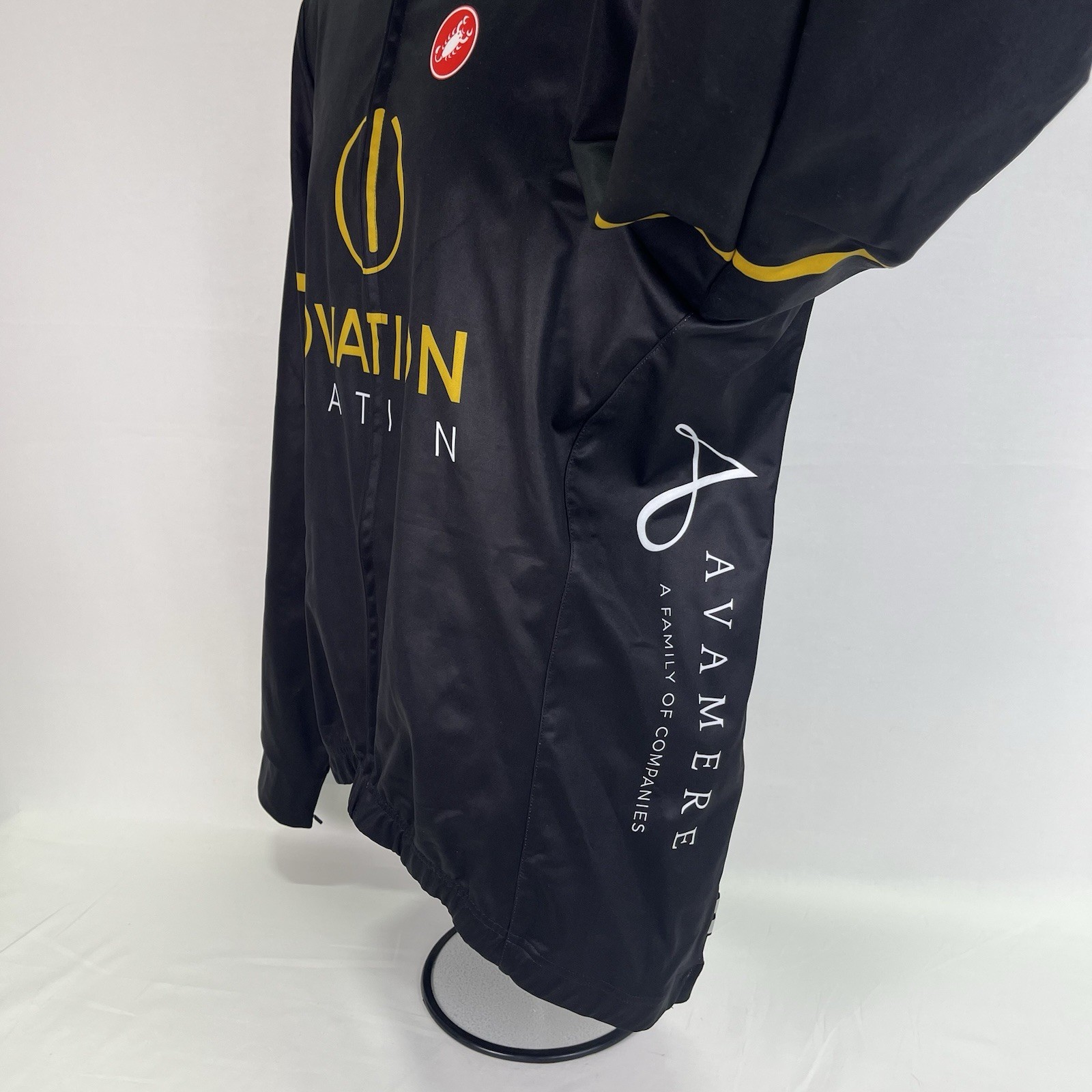 Castelli Men’s Long Sleeve Full Zip Cycling Jersey Black Sz 2X Large Jacket