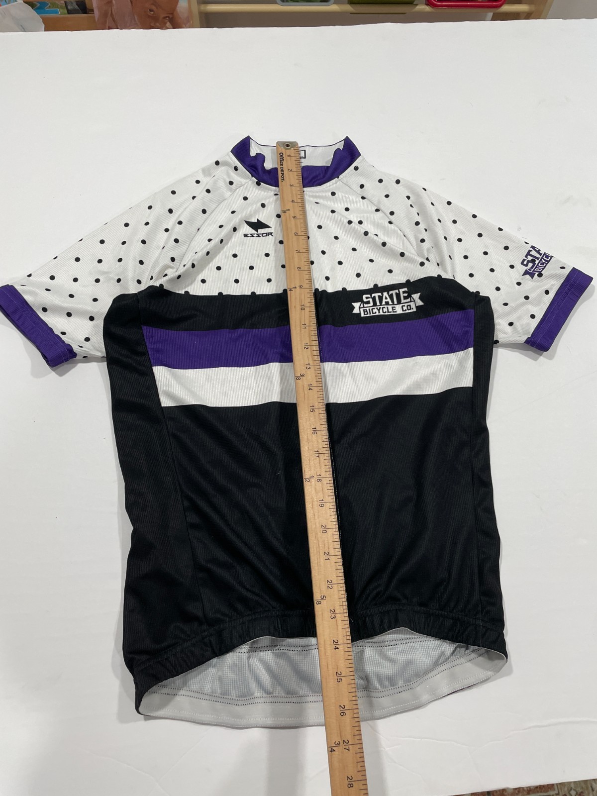 State Bicycle Rider Signature Series Cycling Jersey Men’s Medium Kapri Gonzales