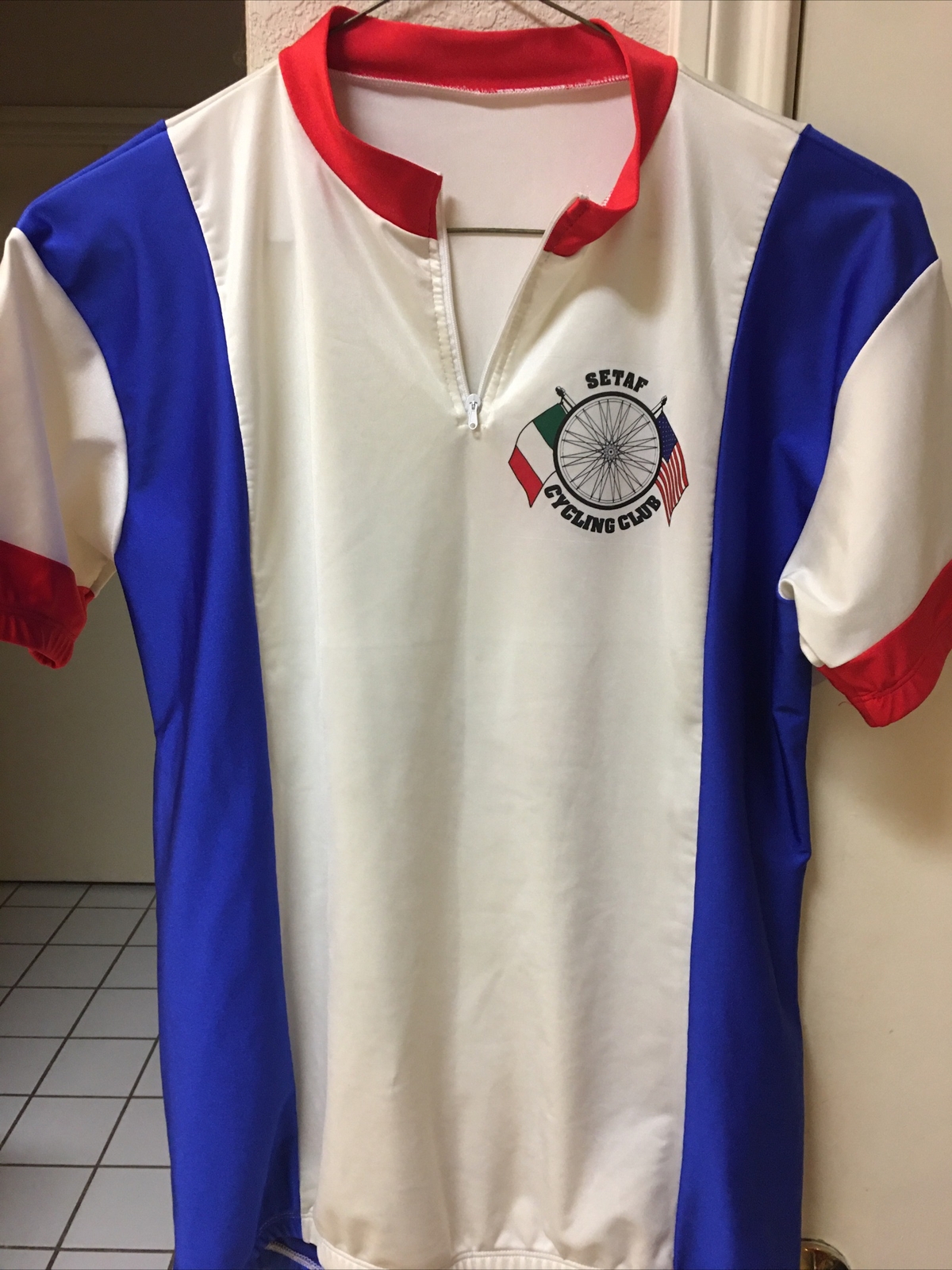 Beautiful SETAF Cycling Club Jersey Size M/L